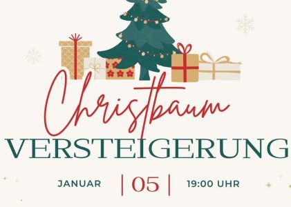 Christbaumversteigerung der Freiwilligen Feuerwehr Beidl